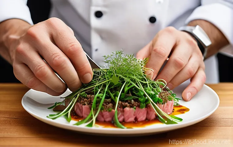 일본 퓨전 요리 소개 - **Prompt 1: "The 'Nigiri Partenopeo' - A Culinary Masterpiece in an Italian-Japanese Fusion Setting"...